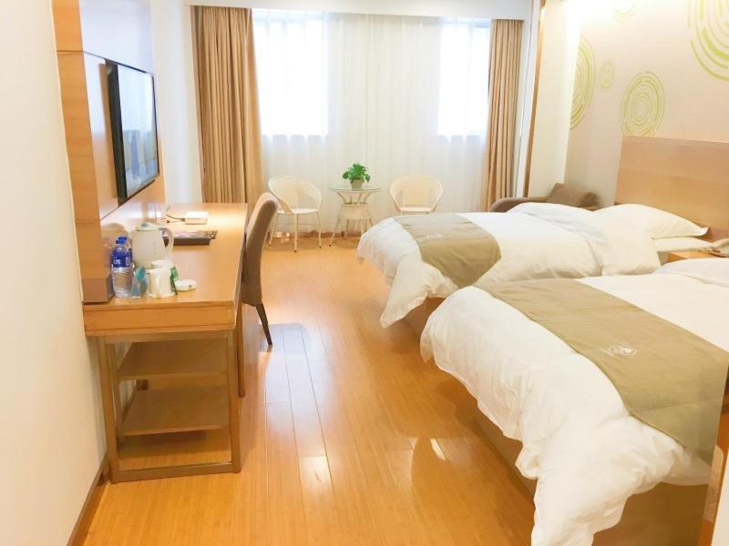 Greentree Inn Jiangxi Fuzhou Gandong Bridge Express Hotel Esterno foto